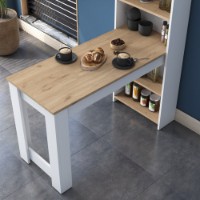 Обеденный стол Rani JA102 Walnut White фото №3 — интернет-магазин Desire.md