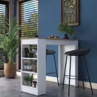 Барный стол Rani JA103 Walnut White фото №2 — интернет-магазин Desire.md