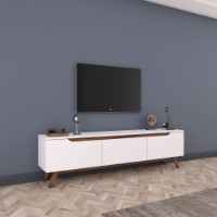 Comodă TV Rani D1 White Walnut imaginea #2 — magazin online Desire.md