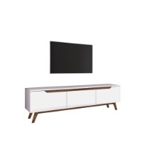 Comodă TV Rani D1 White Walnut imaginea #5 — magazin online Desire.md