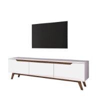Comodă TV Rani D1 White Walnut imaginea #7 — magazin online Desire.md
