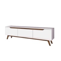 Comodă TV Rani D1 White Walnut imaginea #10 — magazin online Desire.md