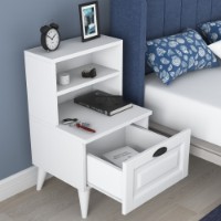 Noptieră Hanah Home BD105 White imaginea #3 — magazin online Desire.md