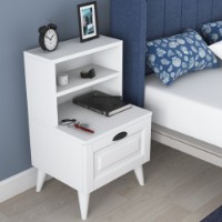 Noptieră Hanah Home BD105 White imaginea #4 — magazin online Desire.md