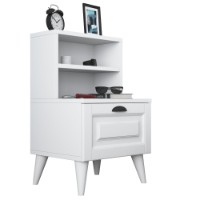 Noptieră Hanah Home BD105 White imaginea #6 — magazin online Desire.md