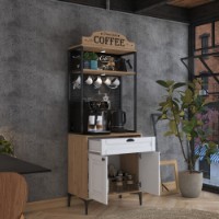 Bufet Rani JE157 Walnut White imaginea #7 — magazin online Desire.md