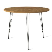 Masă pentru bucătărie Hanah Home Sandalf Caucasian Oak imaginea #5 — magazin online Desire.md
