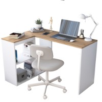 Masa de birou Rani HA113 Oak White imaginea #5 — magazin online Desire.md