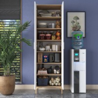 Шкаф Rani JE102 Walnut White фото №3 — интернет-магазин Desire.md