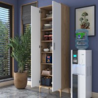 Шкаф Rani JE102 Walnut White фото №4 — интернет-магазин Desire.md
