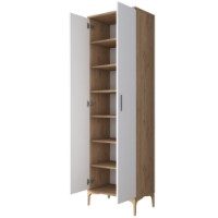 Шкаф Rani JE102 Walnut White фото №8 — интернет-магазин Desire.md