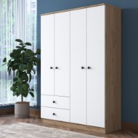 Garderoba Rani BA108 Walnut White