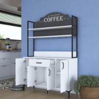 Bufet Rani JE130 White imaginea #4 — magazin online Desire.md