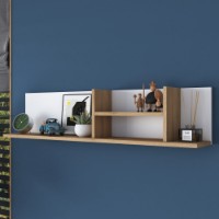 Raft de perete Rani AE103 White Walnut