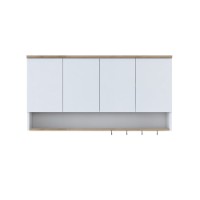 Настенный шкаф Rani JE198 Walnut White фото №14 — интернет-магазин Desire.md