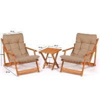 Set mobila de grădină Hanah Home My007 imaginea #8 — magazin online Desire.md