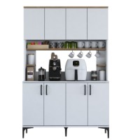 Bufet Rani JE176 White Walnut imaginea #9 — magazin online Desire.md