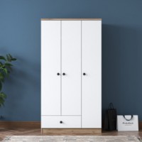 Dulap Rani BA117 Walnut White imaginea #2 — magazin online Desire.md