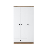 Dulap Rani BA117 Walnut White imaginea #6 — magazin online Desire.md