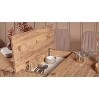Set mobilă pentru bucătărie Hanah Home Vina Atlantic Stone imaginea #3 — magazin online Desire.md