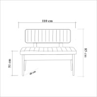 Set mobilă pentru bucătărie Hanah Home Vina Atlantic Stone imaginea #16 — magazin online Desire.md