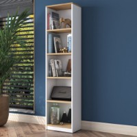 Etajeră Rani HC111 White Walnut