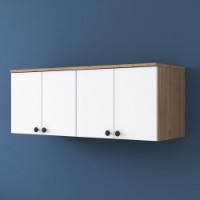 Dulap pentru perete Rani BA120 Walnut White