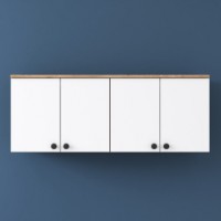 Dulap pentru perete Rani BA120 Walnut White imaginea #4 — magazin online Desire.md