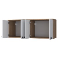 Dulap pentru perete Rani BA120 Walnut White imaginea #10 — magazin online Desire.md