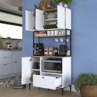 Bufet Rani JE159 White Walnut imaginea #4 — magazin online Desire.md