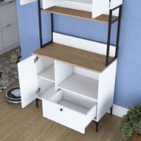 Bufet Rani JE159 White Walnut imaginea #7 — magazin online Desire.md