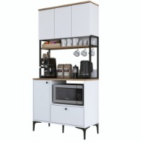 Bufet Rani JE159 White Walnut imaginea #9 — magazin online Desire.md