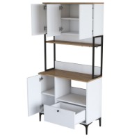Bufet Rani JE159 White Walnut imaginea #10 — magazin online Desire.md