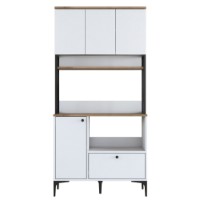Bufet Rani JE159 White Walnut imaginea #12 — magazin online Desire.md