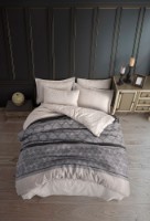 Lenjerie de pat L'Essentiel Creative Dark Grey