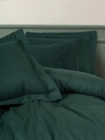 Lenjerie de pat Cotton Box Craft Petrol Green imaginea #2 — magazin online Desire.md