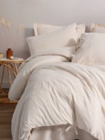 Lenjerie de pat Cotton Box Esmira Beige imaginea #3 — magazin online Desire.md