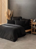 Lenjerie de pat Cotton Box Silky Black