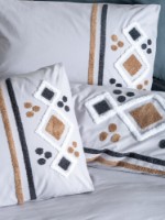 Lenjerie de pat Cotton Box Stesso Grey imaginea #2 — magazin online Desire.md