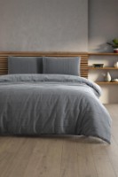 Lenjerie de pat L'Essentiel Sedef Anthracite