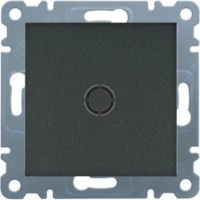 Розетка Hager WL7033 Black Lumina