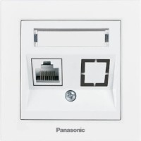 Розетка Panasonic Karre Plus 55 (WDTC94212WH-UA1)
