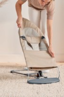 Șezlong pentru bebeluși BabyBjorn Balance Soft Woven Khaki/Beige (005226A) imaginea #7 — magazin online Desire.md