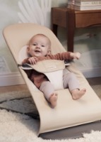 Șezlong pentru bebeluși BabyBjorn Balance Soft Woven Khaki/Beige (005226A) imaginea #8 — magazin online Desire.md