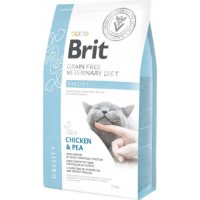 Сухой корм для кошек Brit Grain Free Veterinary Diet Obesity 2kg фото №1 — интернет-магазин Desire.md