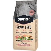 Hrană uscată pentru pisici Ownat Just Grain Free Adult Chicken 8kg