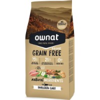 Hrană uscată pentru pisici Ownat Prime Grain Freen Hair & Skin Care 3kg