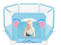 Pătuț pliabil ChiToys Elephant Blue (ZJA159613) imaginea #2 — magazin online Desire.md