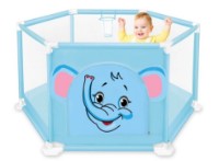 Pătuț pliabil ChiToys Elephant Blue (ZJA159613)
