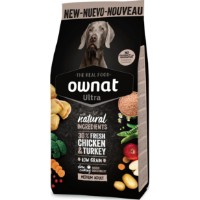 Hrană uscată pentru câini Ownat Pro Ultra Medium Adult 20kg